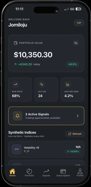 JMJ Trading App - Get forex signals on your phone