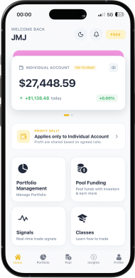 JMJ Trading App - Get forex signals on your phone